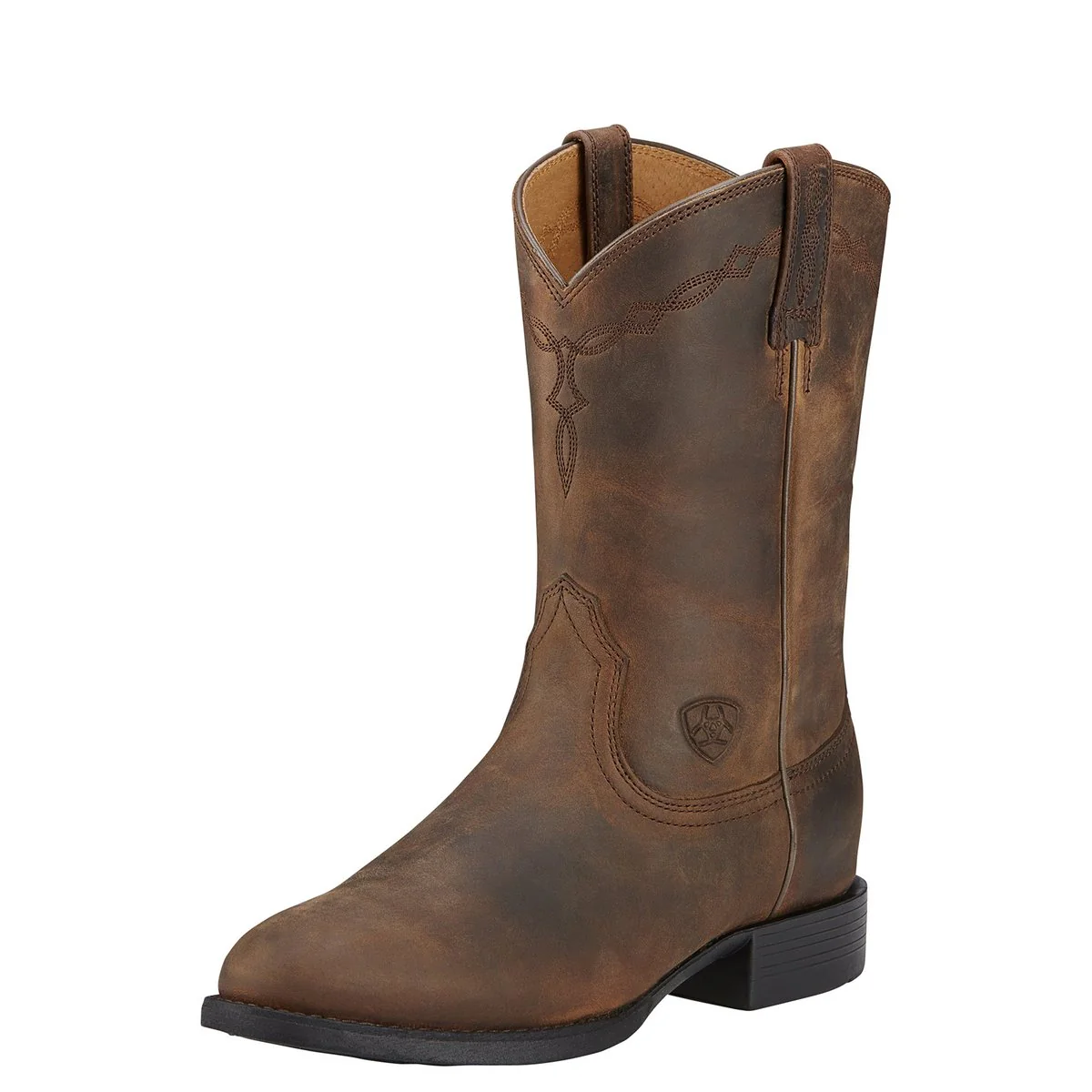 Ariat Women's Heritage Roper Distressed Brown - Image 3