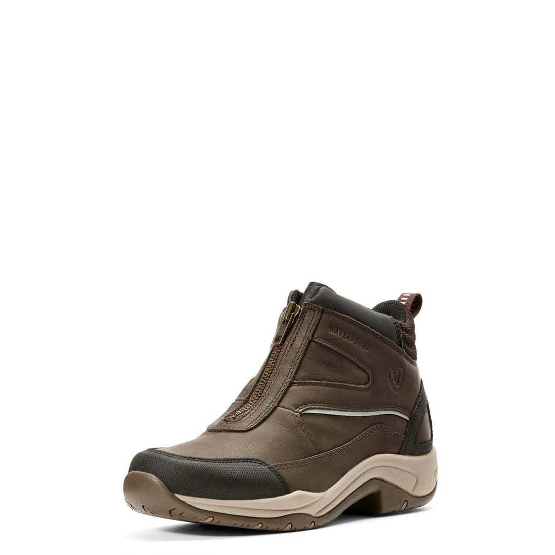 Ariat Women's Telluride Zip H20 Brn - Image 12