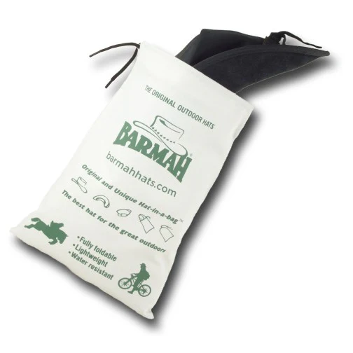 Barmah Bronco Foldaway Leather Hat - Image 7