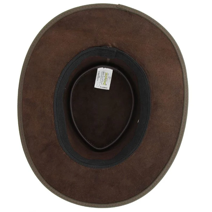 Barmah "The Croc" Leather Hat - Image 4