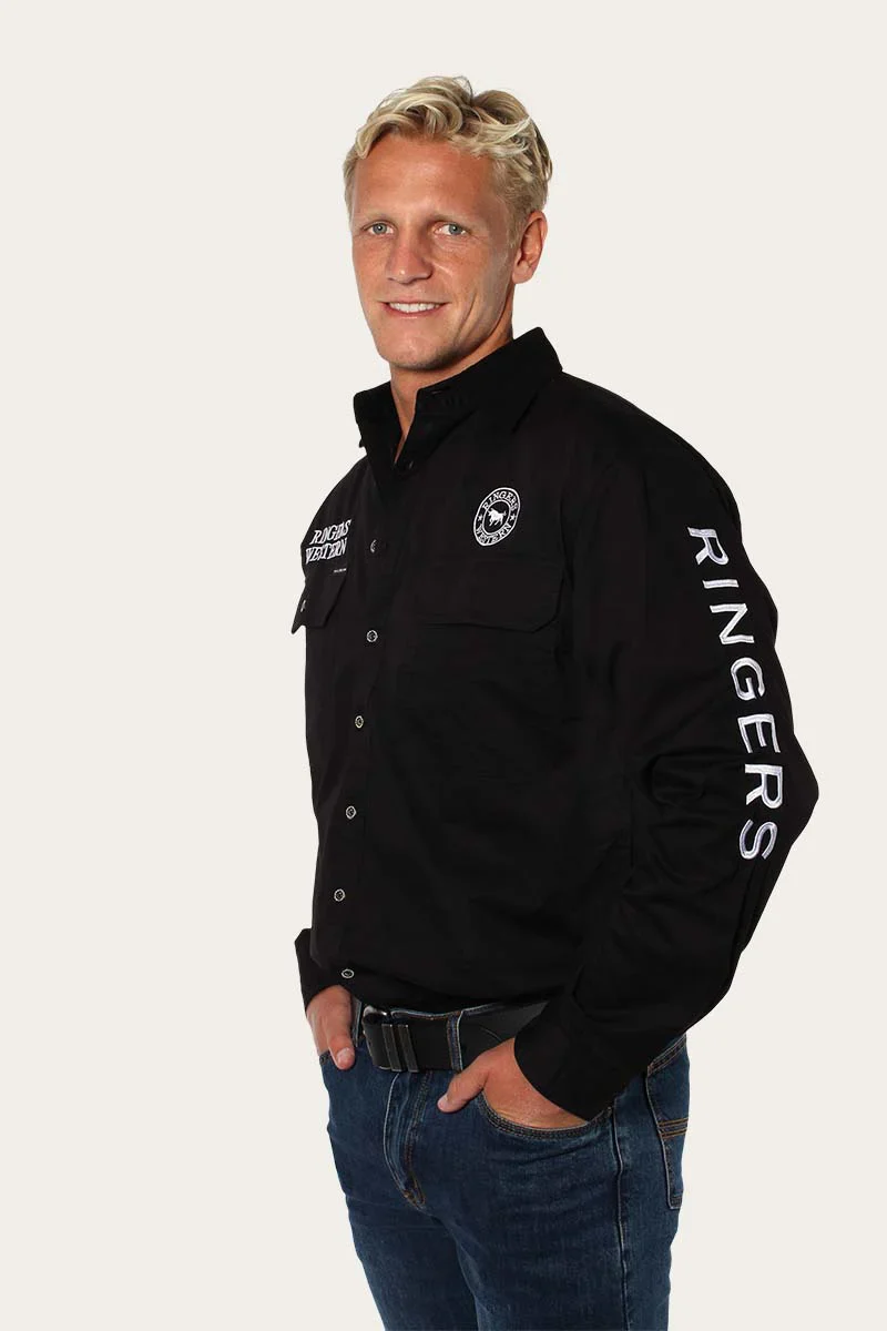 Ringers Western Hawkeye Mens Full Button Work Shirt - Image 5