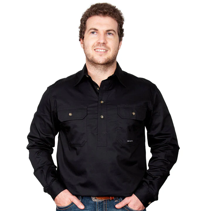 Just Country Mens Cameron Workshirt - Image 3