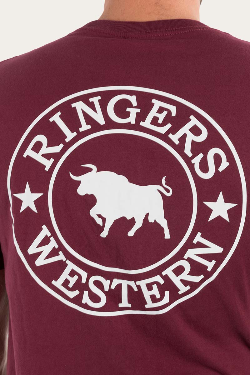 Ringers Western Signature Bull Mens Loose Fit T-Shirt - Image 10