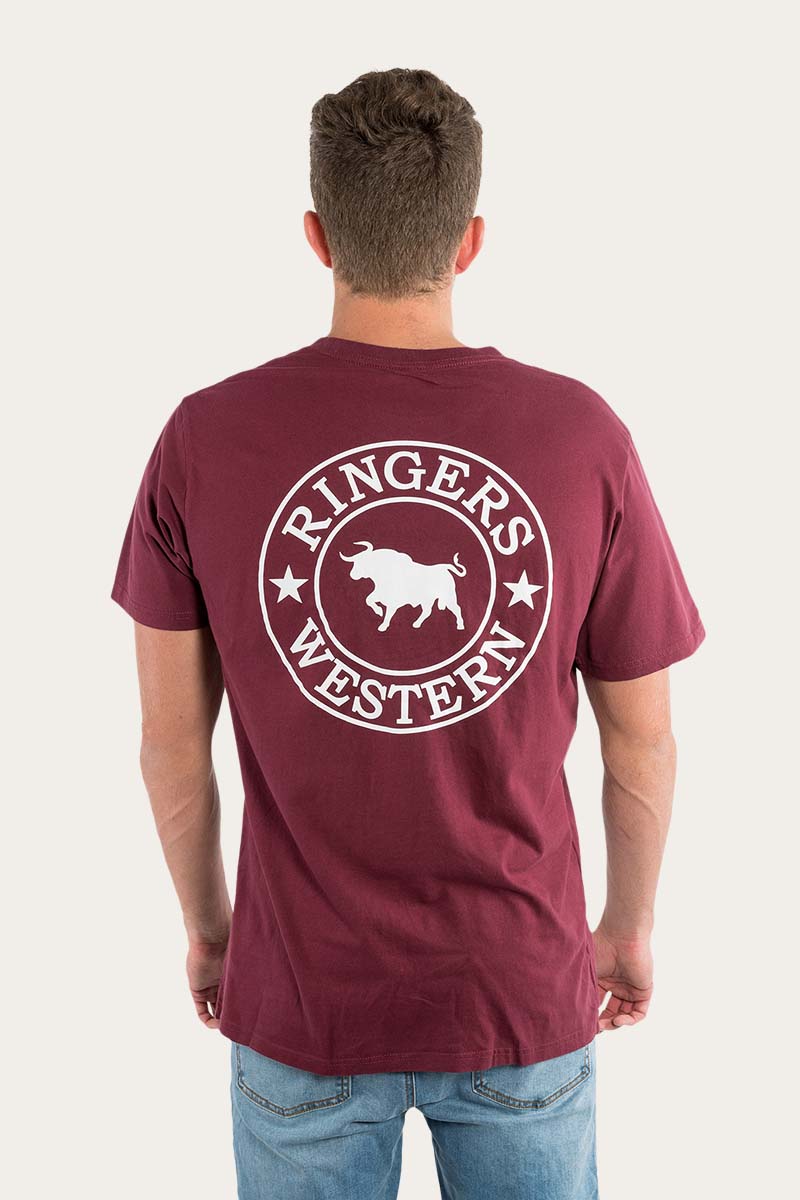 Ringers Western Signature Bull Mens Loose Fit T-Shirt - Image 11