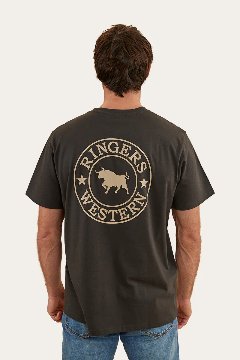 Ringers Western Signature Bull Mens Loose Fit T-Shirt - Image 3