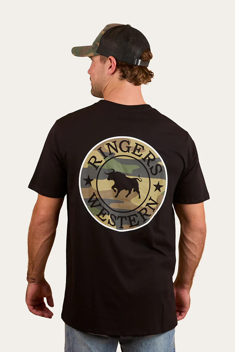 Ringers Western Signature Bull Mens Loose Fit T-Shirt - Image 9