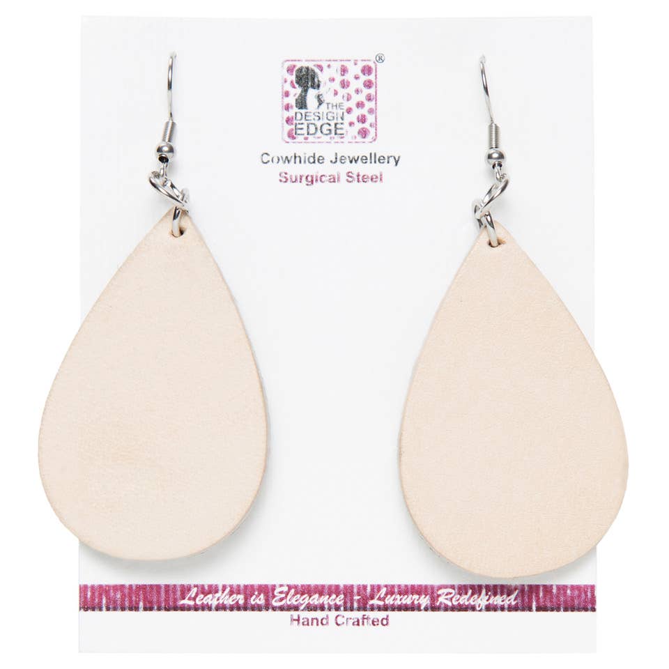 Tanzania - Pear Shape Hairon Earrings - Jewellery Surgical - Image 3