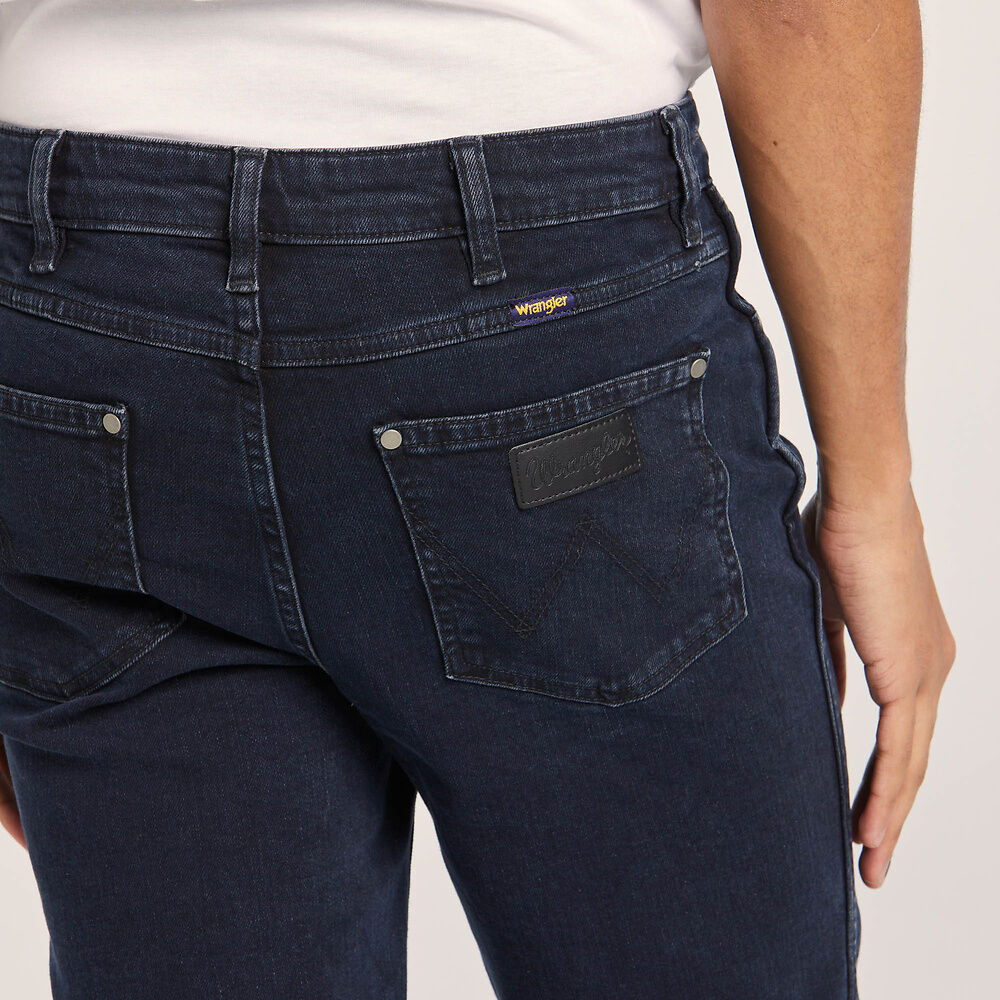 Wrangler Slim/Straight Blue/ Black Jean - Image 4
